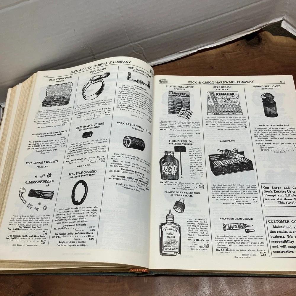 Beck and Gregg Hardware Catalog Vintage 1950s 1960s Supplies Collectible Trade